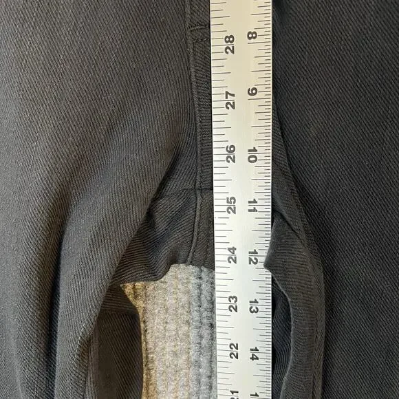 Belle by Kim Gravel Flexibelle Game Day Cuffed Jeans Black Womens Size 16P - Picture 8 of 12